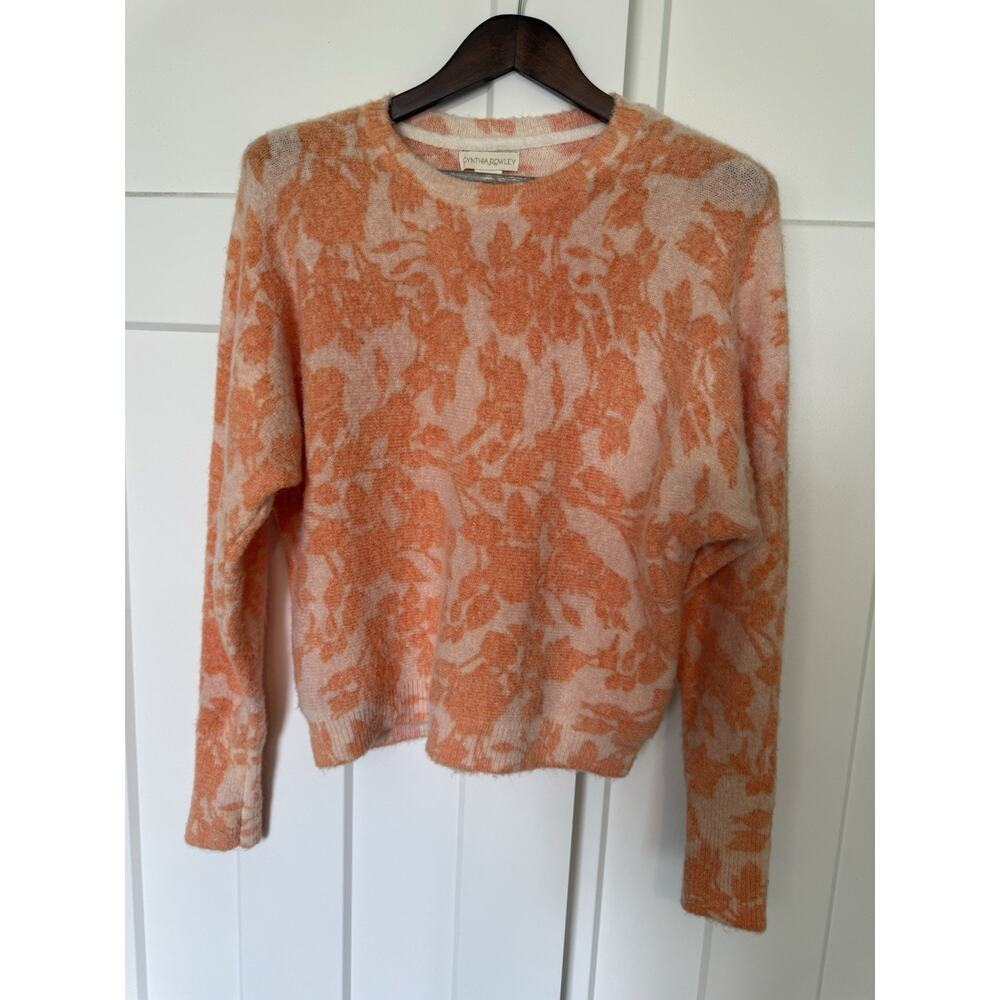 Cynthia Rowleys Women's Sweater Small Oversized Fuzzy